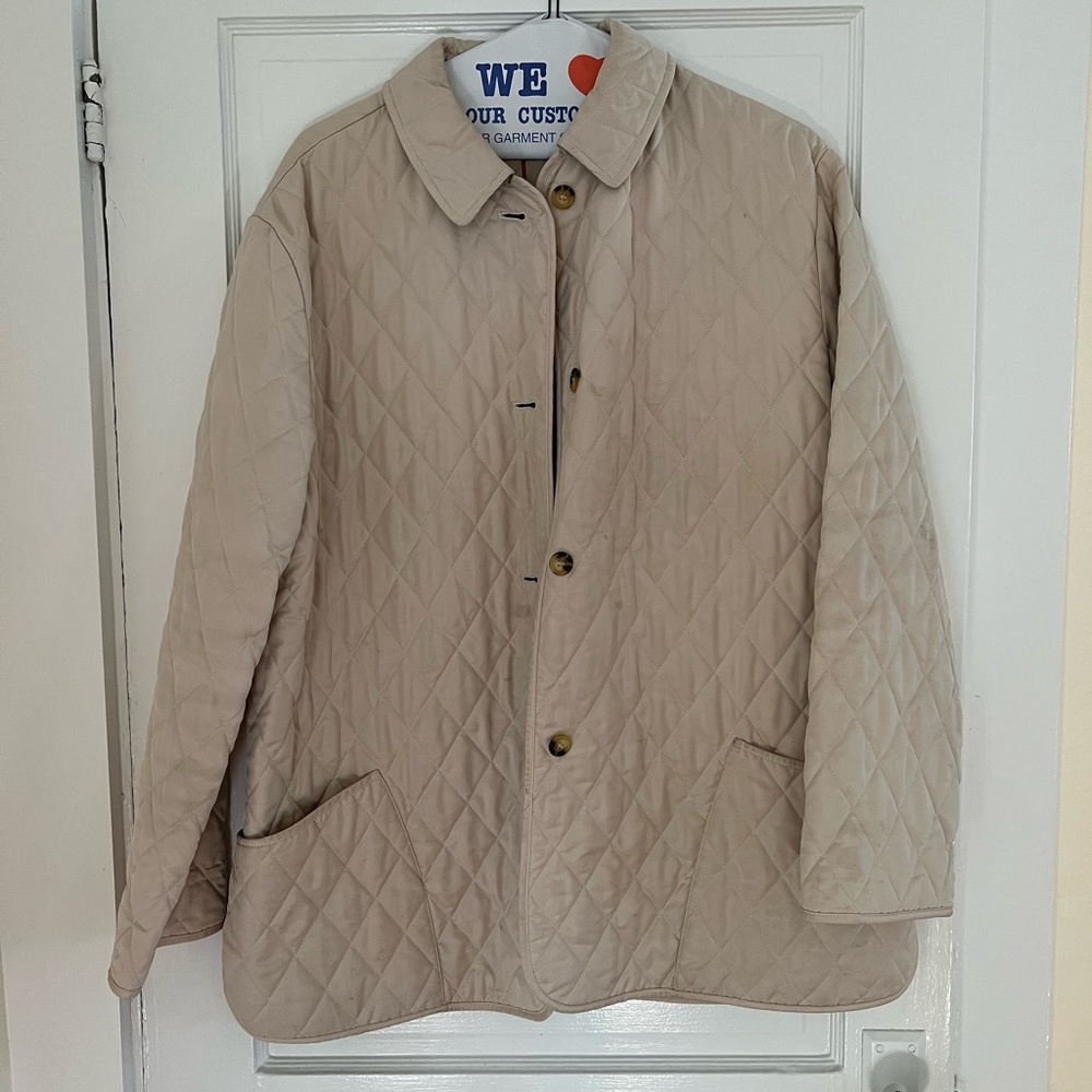 Quilted Burberry Coat
